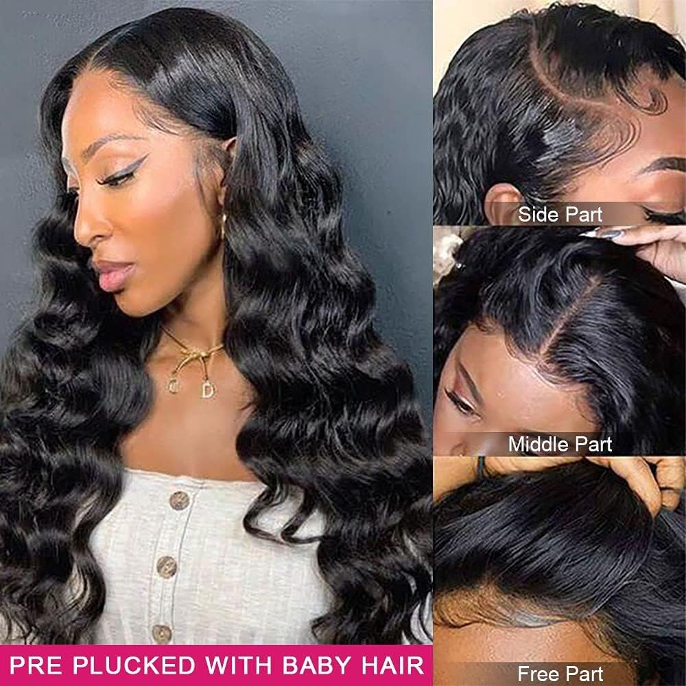 Glueless Lace Front Wig- Body Wave