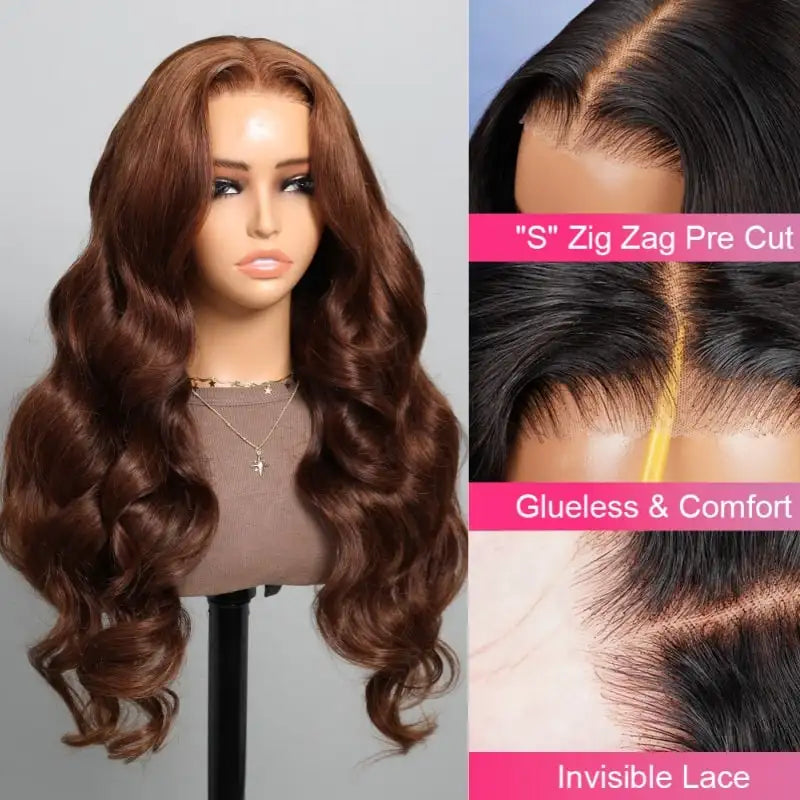 Chocolate Brown Lace Front Wig