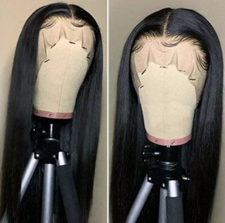 Peruvian Straight Lace Front Glueless Wig